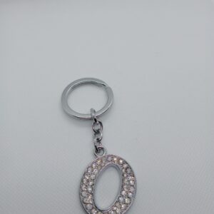 Initial Key Chain Ring