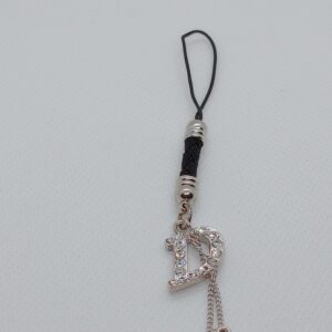 Initial Key Chain Ring