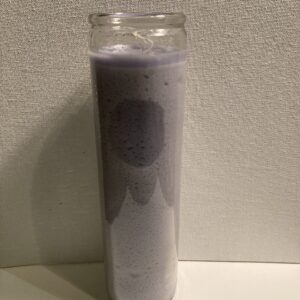 Lavender color (purple) 7oz worship candle