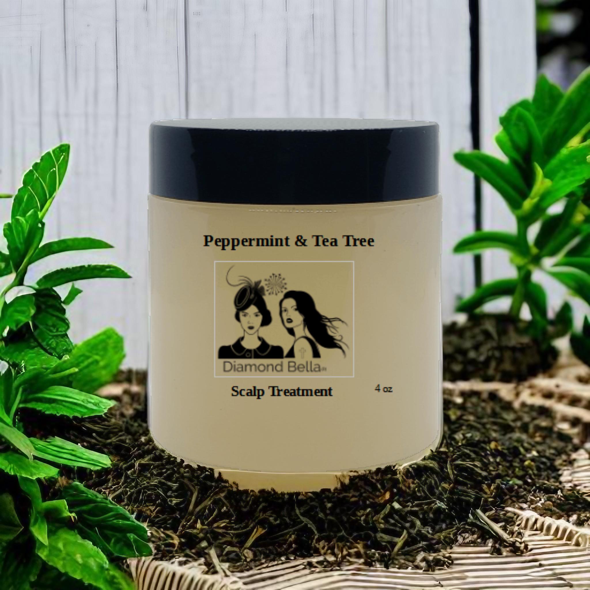 Peppermint & Tea Tree Scalp Treatment 4 oz