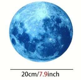 1pc Glow in the Dark Moon Wall Sticker