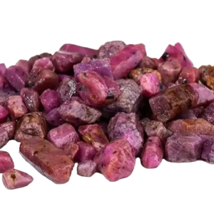 Natural Red Raw Ruby Crystal Stone Tiny 1 piece